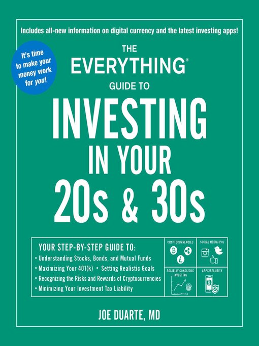Title details for The Everything Guide to Investing in Your 20s & 30s by Joe Duarte - Wait list